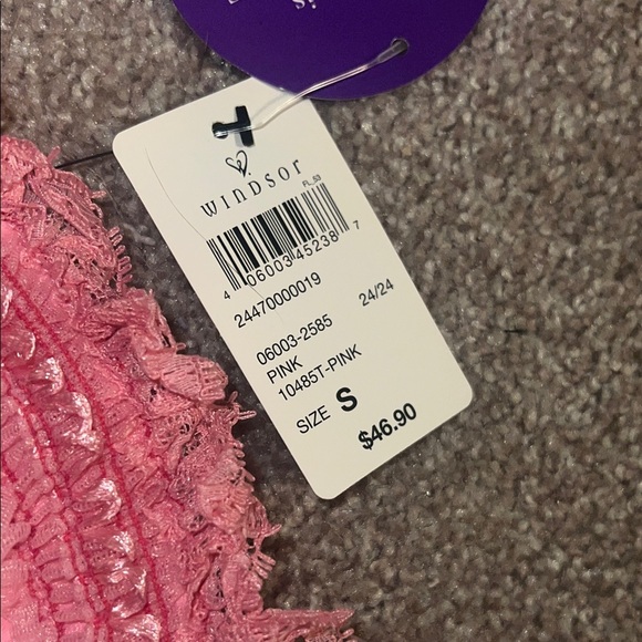 🚨🚨 NWT Pink Lace Trim Corset Top Bo Peep Delight by Windsor - Picture 3 of 4